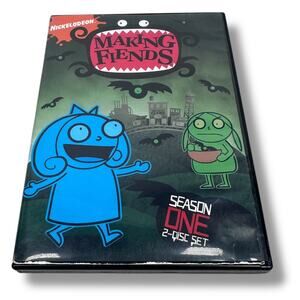 Making Fiends Season One 2-Disc Set DVD Nickelodeon Animated Comedy Horror Rare